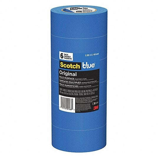 3M 3M 2090-48SC6 Masking Tape 48 mm x 55 m Pack of 6