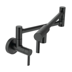 Moen S665BL Wall Mount Pot Filler in Matte Black