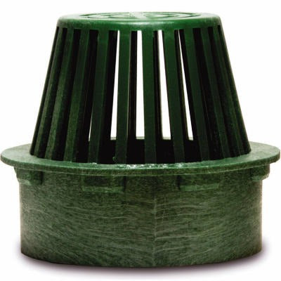 NDS Nds 80 Atrium Grate 6 Inches Green Flat Top