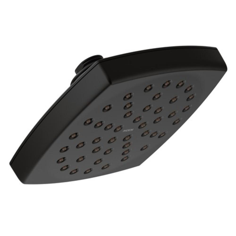 Moen S6365BL Voss Single Function Showerhead in Matte Black