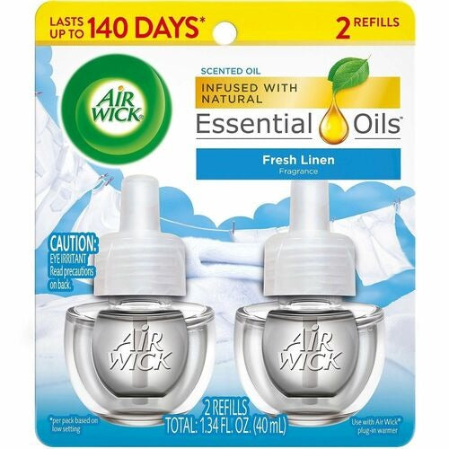 RECKITT Bsc Preferred RAC82291 Scented Linen Oil Refill 2-pack