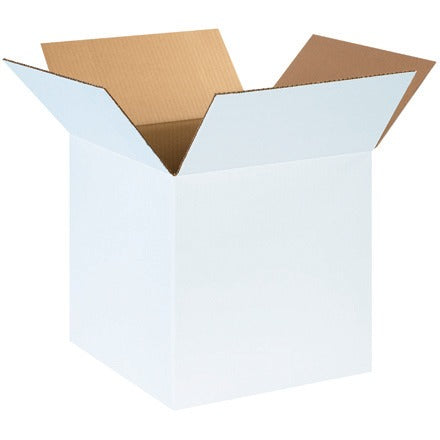 BSC PREFERRED Bsc Preferred 141414W White Corrugated Box 25 Pack