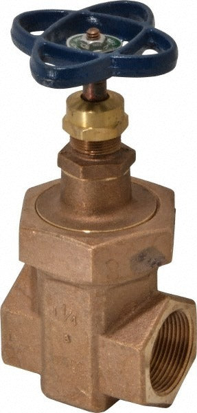 NIBCO Nibco NL2I00B Gate Valve 1-1/4 in Threaded Bronze 300 Psi