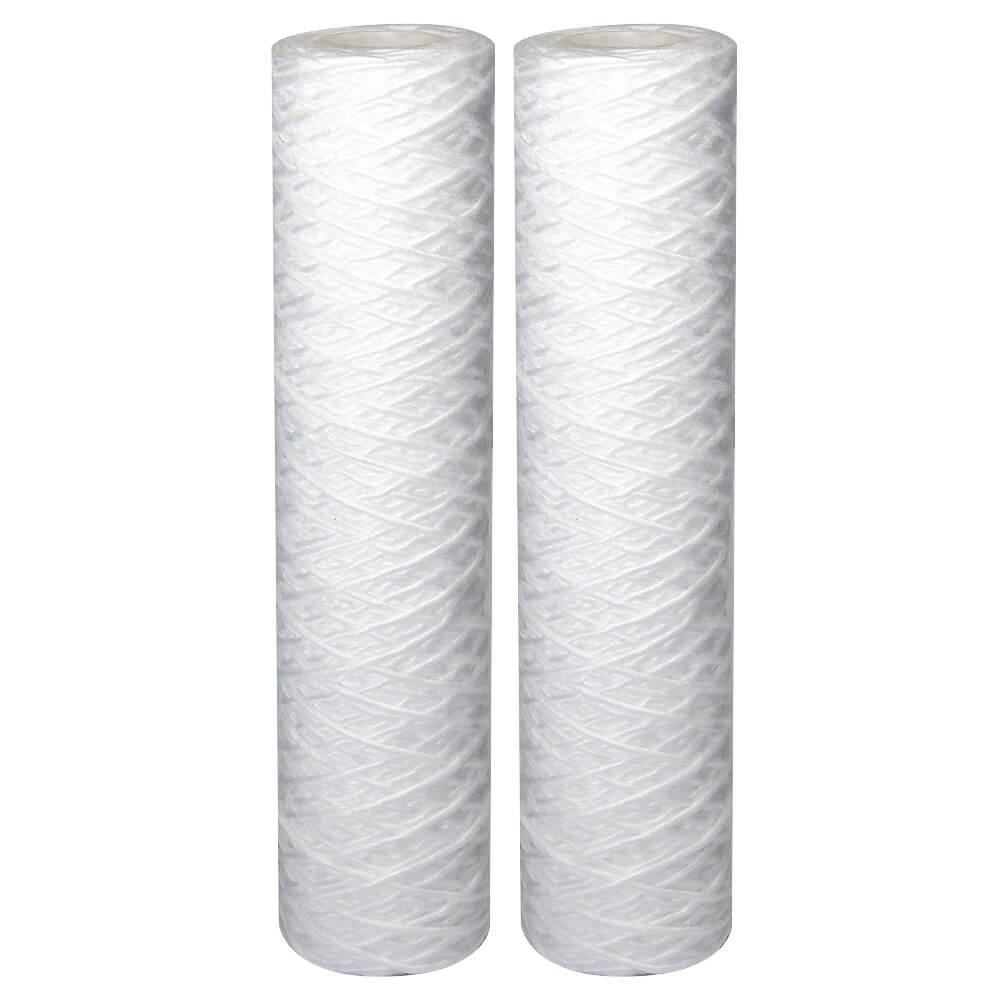 PENTAIR Pentair 155214-52 W50W Polypropylene String Wound Sediment Filter Cartridge 50 Micron (2 Pack)