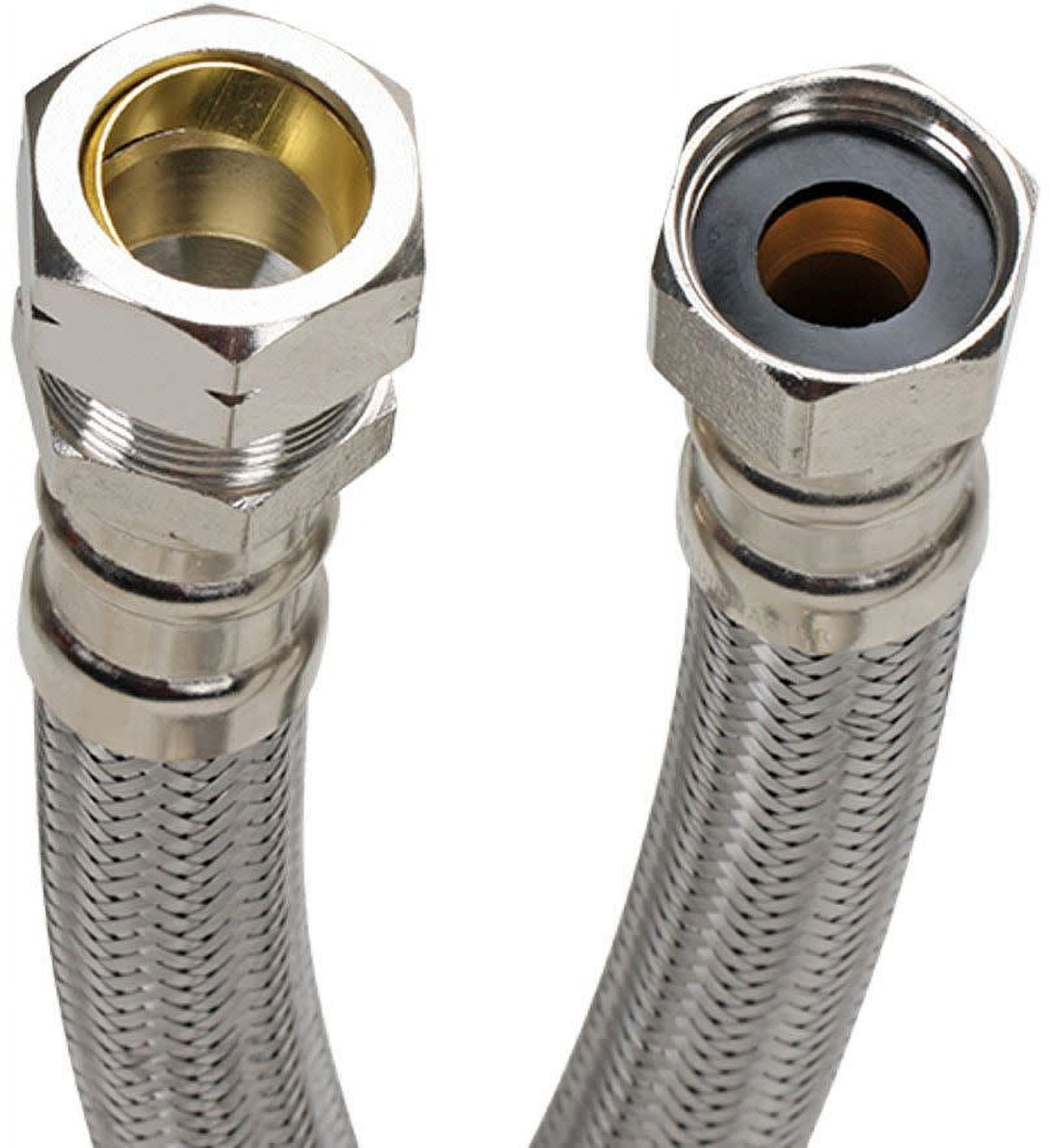 FLUIDMASTER Fluidmaster B4H24 3/4 Fip x 3/4 Compression Water Heater Connector 24 in