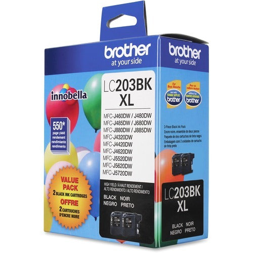 BROTHER Brother BRTLC2032PKS High-yield Black Ink Cartridge 2-pack