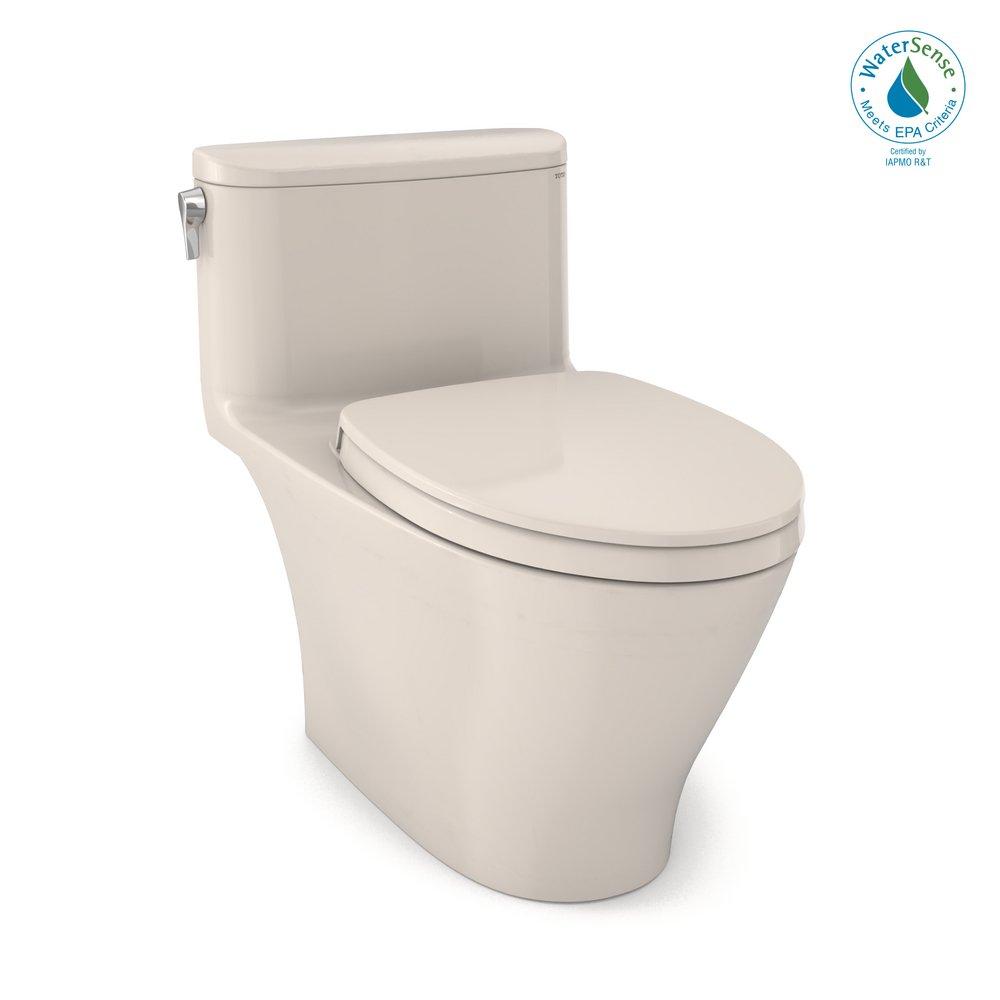 TOTO MS642124CEFG#12 Nexus 1.28 GPF Elongated One Piece Toilet Sedona Beige