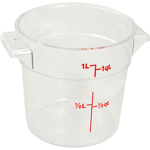 Container 1QT 6-1/2 Diameter CAMRFSCW1135 for Cambro CAMRFSCW1135