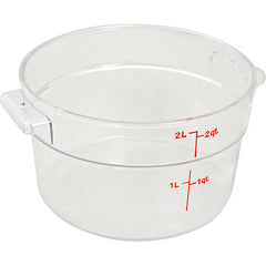 Container Clear Rd 2qt CAMRFSCW2135 for Cambro  CAMRFSCW2135