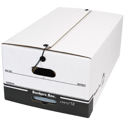 BSC PREFERRED Bsc Preferred FSB680 Legal Size File Storage Box 12-pack
