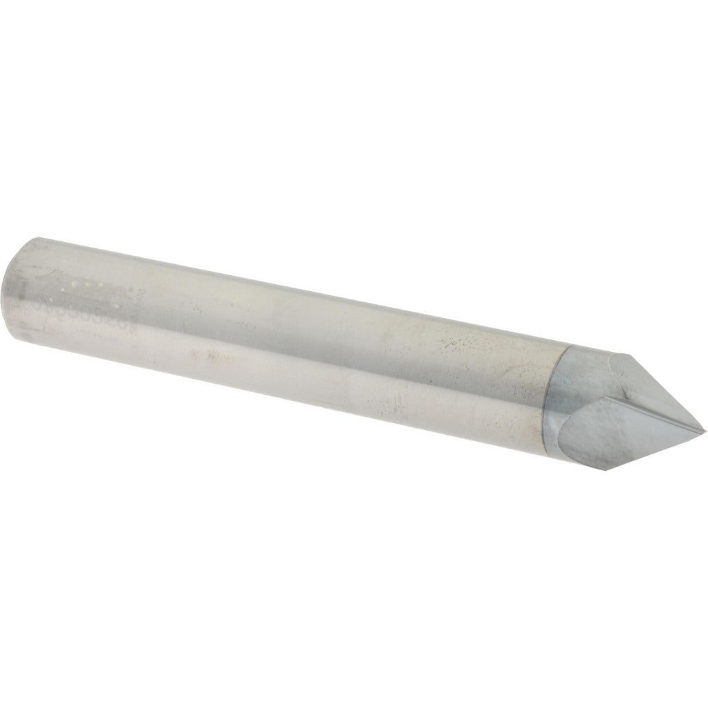ACCUPRO Accupro 2500135 Chamfer Mill 3/8 in 2 Flute Solid Carbide