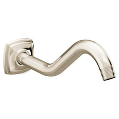 Moen 161951NL Shower Arm Curved Polished Nickel 8 Inch 1/2 Inch IPS