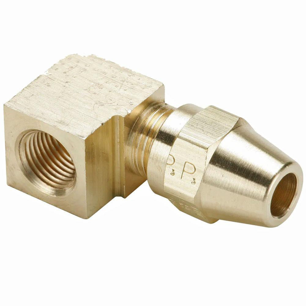 PARKER Parker 270AB-8-8 Compression Female Elbow 1/2-14 Brass