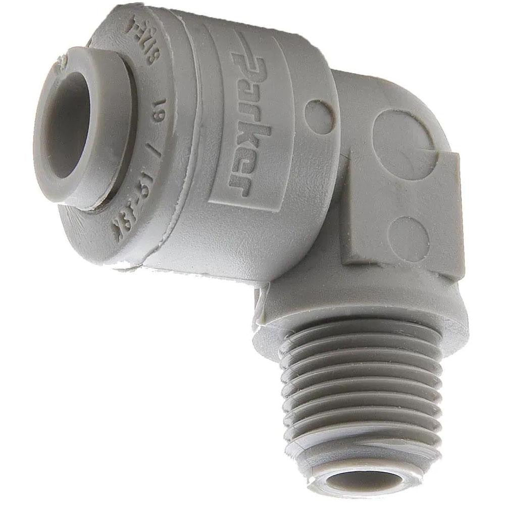 PARKER Parker A6ME6-MG Push-to-connect Male Elbow 3/8 in