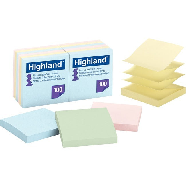 3M 3M MMM6549PUA Popup Note 3x3 18 per package