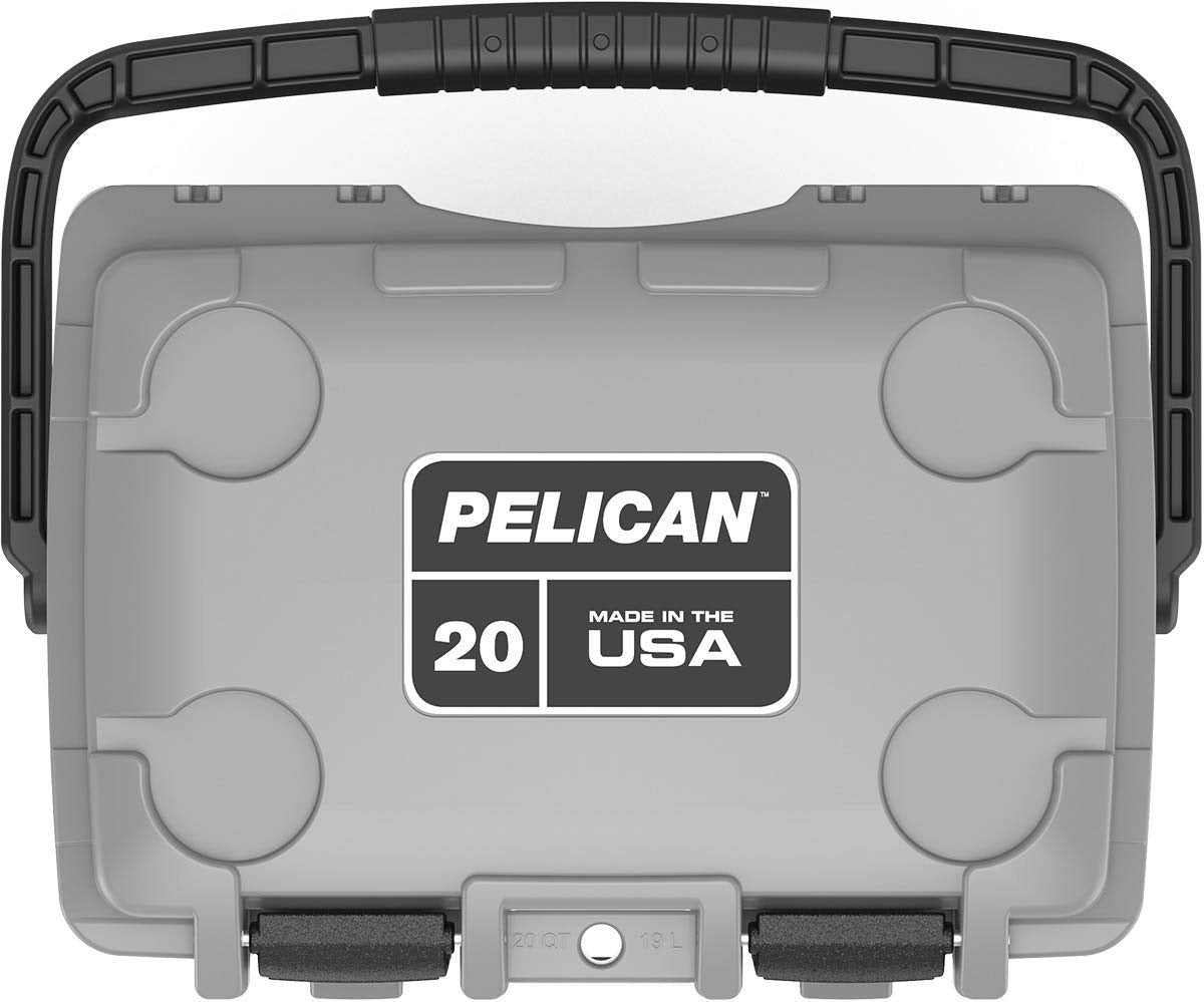 PELICAN Pelican 20Q-1-DKGRYEGRN Elite Cooler (20 Quart)