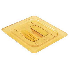 HOT LID 1/6 SZ SOLID-150 AMBER SP-335 for Cambro CAMSP-335