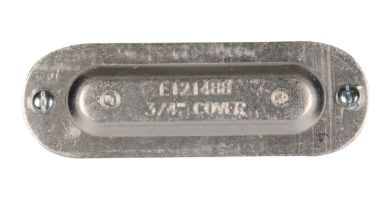 Steel Electric Products 06A Steel Electric Products Co. 06A 2-1/2 to 3 Inch Aluminum Conduit Body Cover