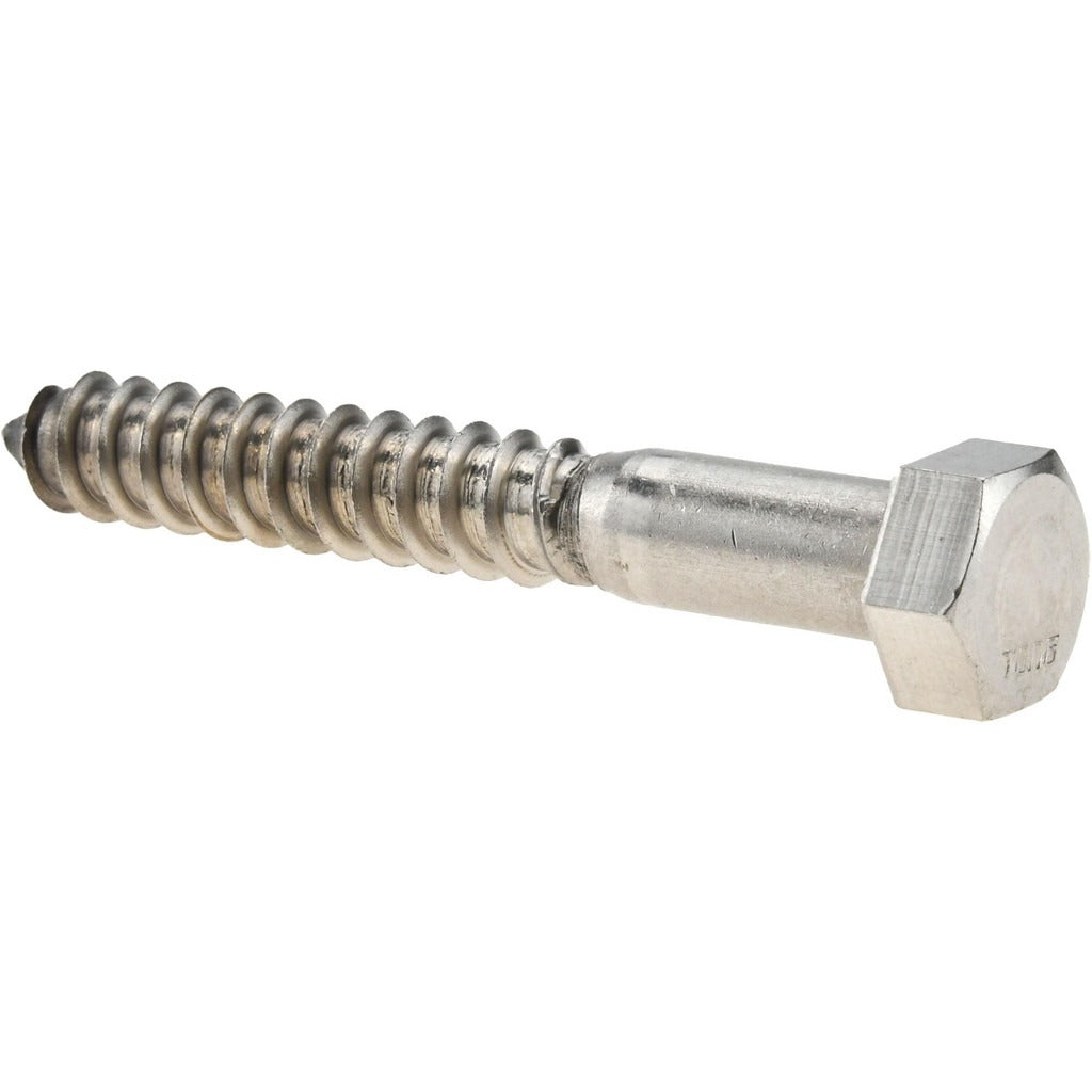 VALUE COLLECTION Value Collection R63231488 Hex Lag Screw Stainless 18-8