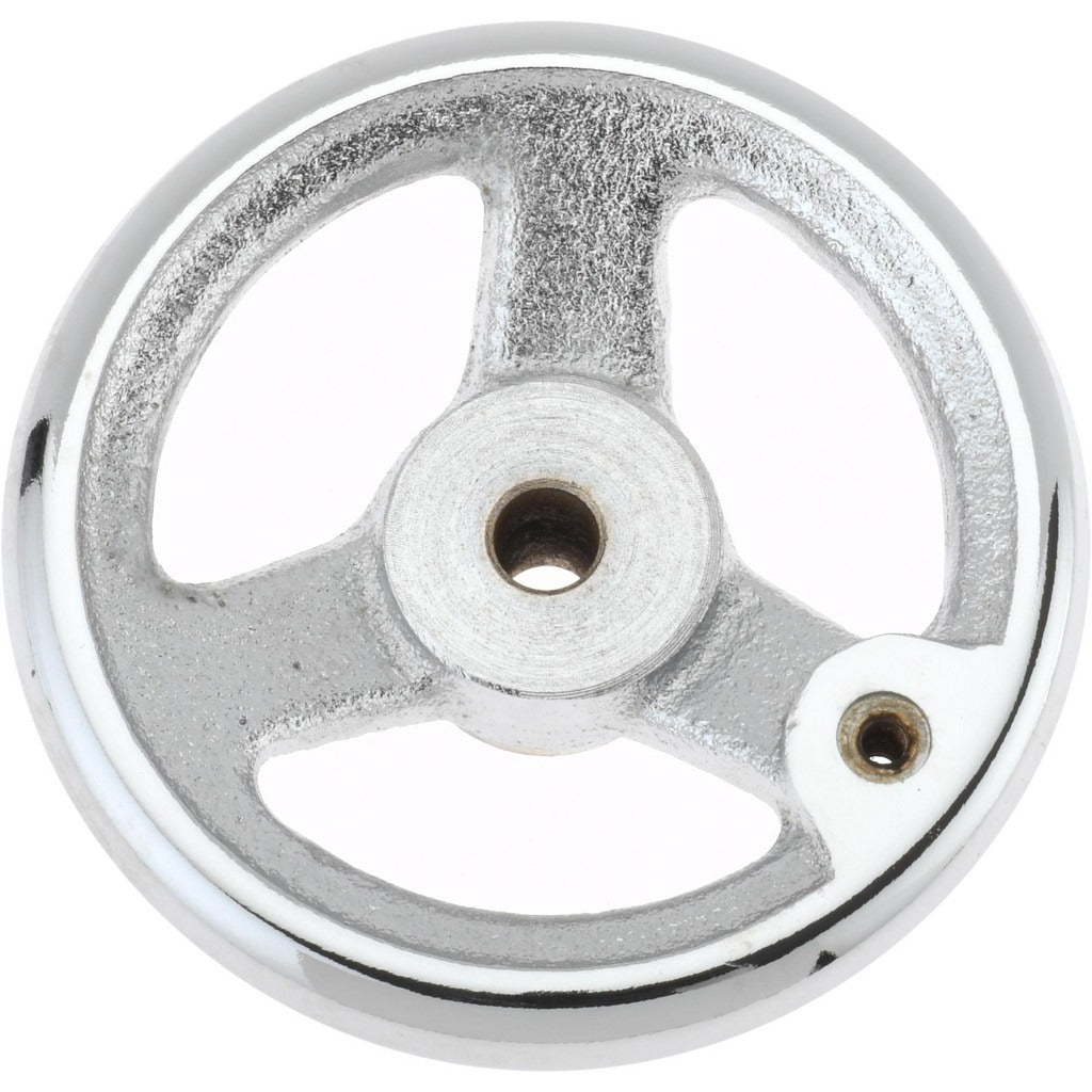 GIBRALTAR Gibraltar A23-4-G Spoked Offset Handwheel 4 Inch Chrome
