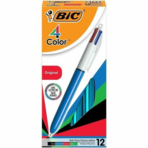 BIC Bic BICMM11 4-color Ballpoint Pen Medium Point