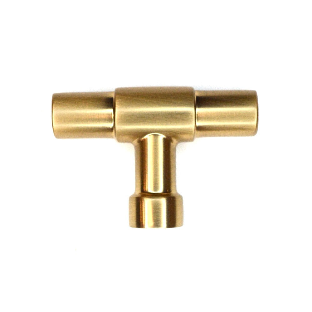 EMTEK Emtek 86699US4 Jasper Finger Pull Cabinet Knob Satin Brass