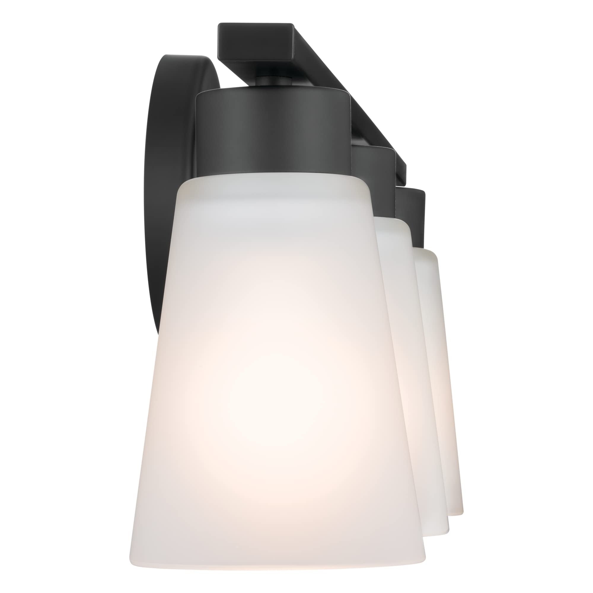 KICHLER Kichler 55121BK 3-light Bathroom Vanity Light Black