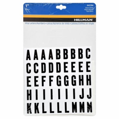 HILLMAN Hillman Fasteners 842286 Adhesive Letter Number Set