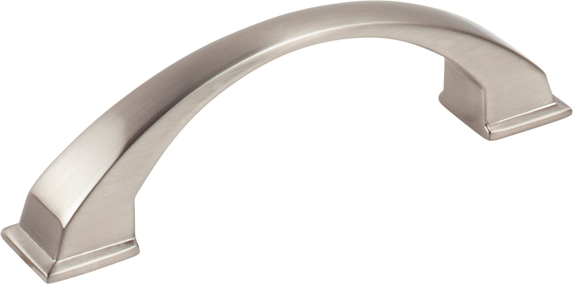 JEFFREY ALEXANDER Jeffrey Alexander 944-96SN Arched Cabinet Pull Satin Nickel