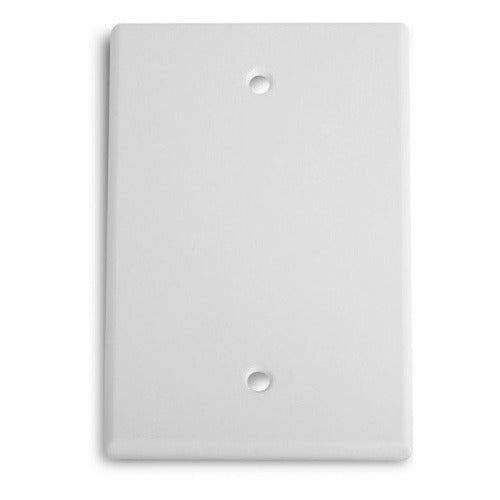 WIREPATH Wirepath MIDI-0-WH Blank Midi Wall Plate White