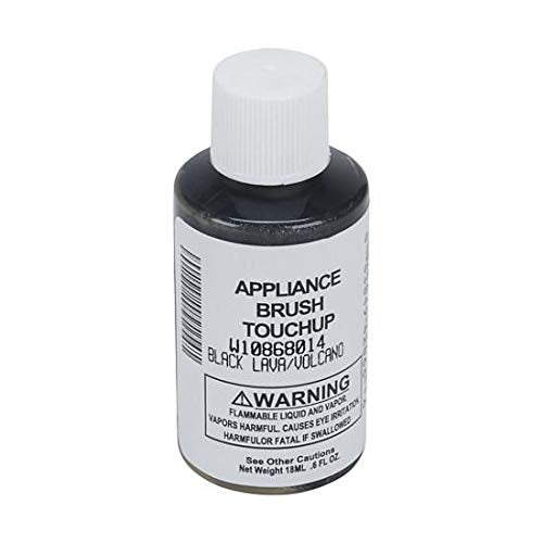 WHIRLPOOL Whirlpool W10868014 Lava Black Touchup Paint 0.6 Oz