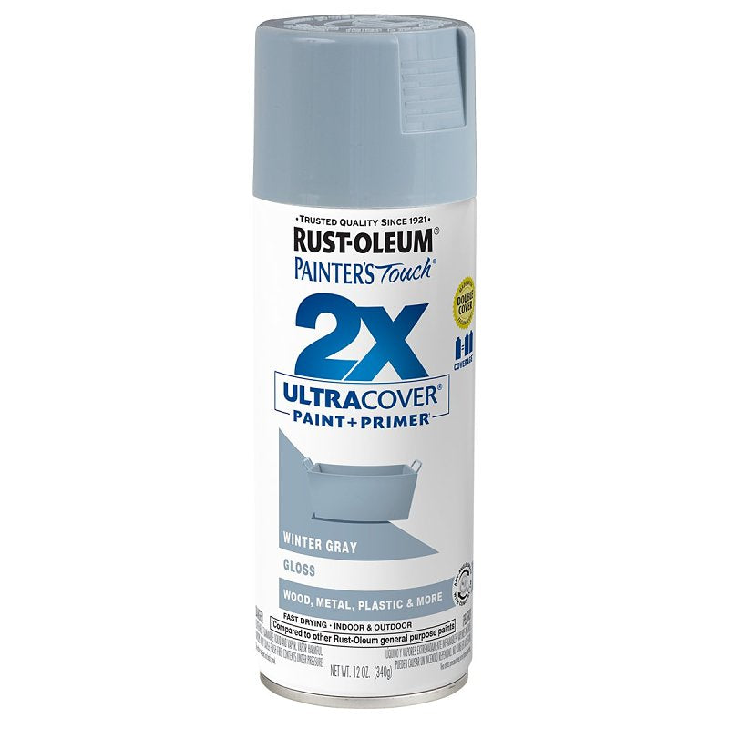 RUST-OLEUM Rust-Oleum 334049 Painter's Touch 2X Ultra Cover Spray Paint 12 oz (Any-Angle) 249089
