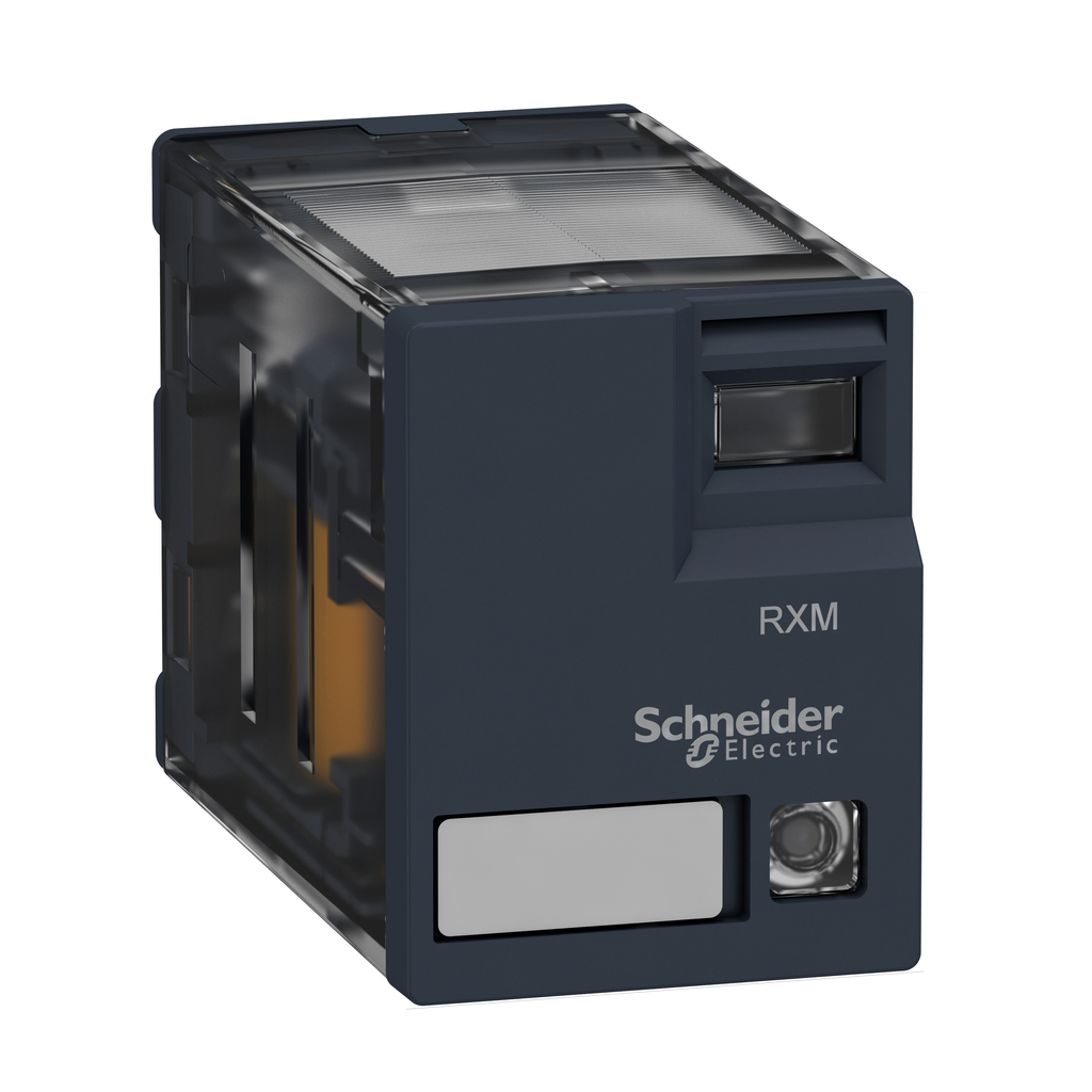 Schneider Electric RXM4AB3BD miniature plug in relay 6A 4CO