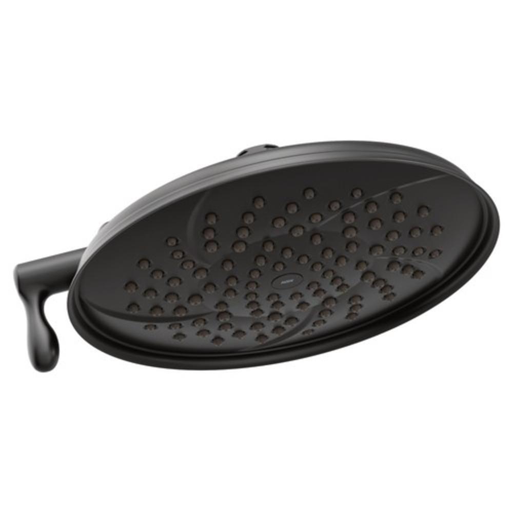 Moen S1311BL Isabel Dual Function Showerhead in Matte Black