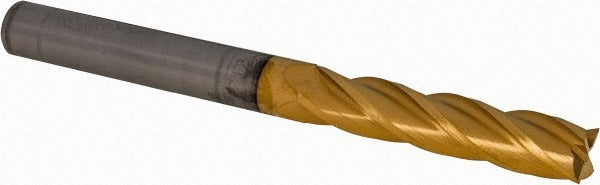 KYOCERA SGS PRECISION TOOLS Sgs 31864 Square End Mill 3/8 in 4 Flute Solid Carbide