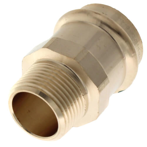 Viega 79240 ProPress Zero Lead Bronze Adapter 1 Inch by 3/4 Inch - Replacement 77837