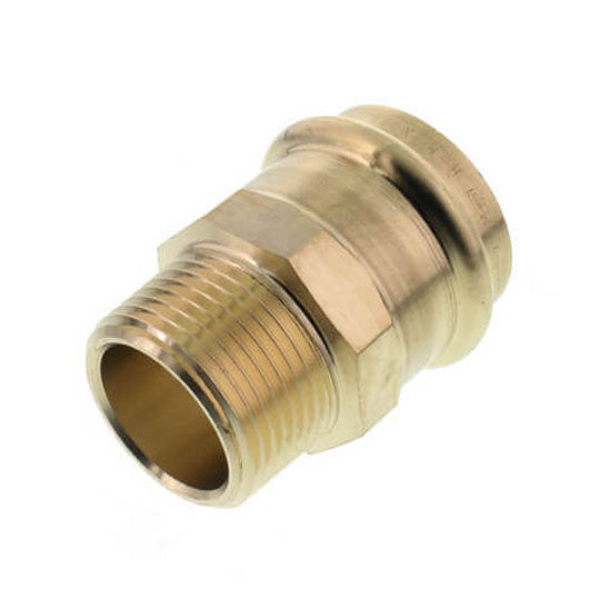 Viega 79255 ProPress Zero Lead Bronze Adapter with Male 1-1/4-Inch by 1-Inch P x Male NPT