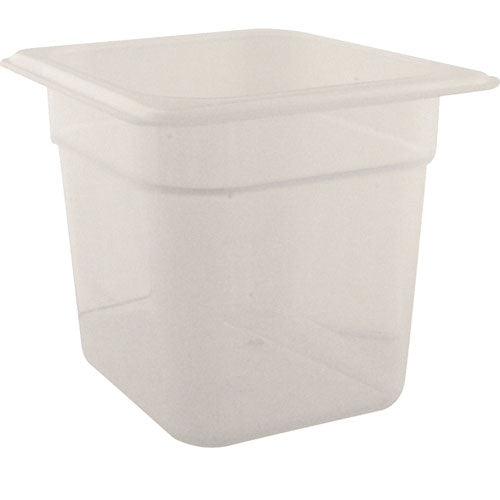 PAN 1/6 X 6 PLASTIC SEMI-CLEAR CAM66PP190 for Cambro  CAM66PP190