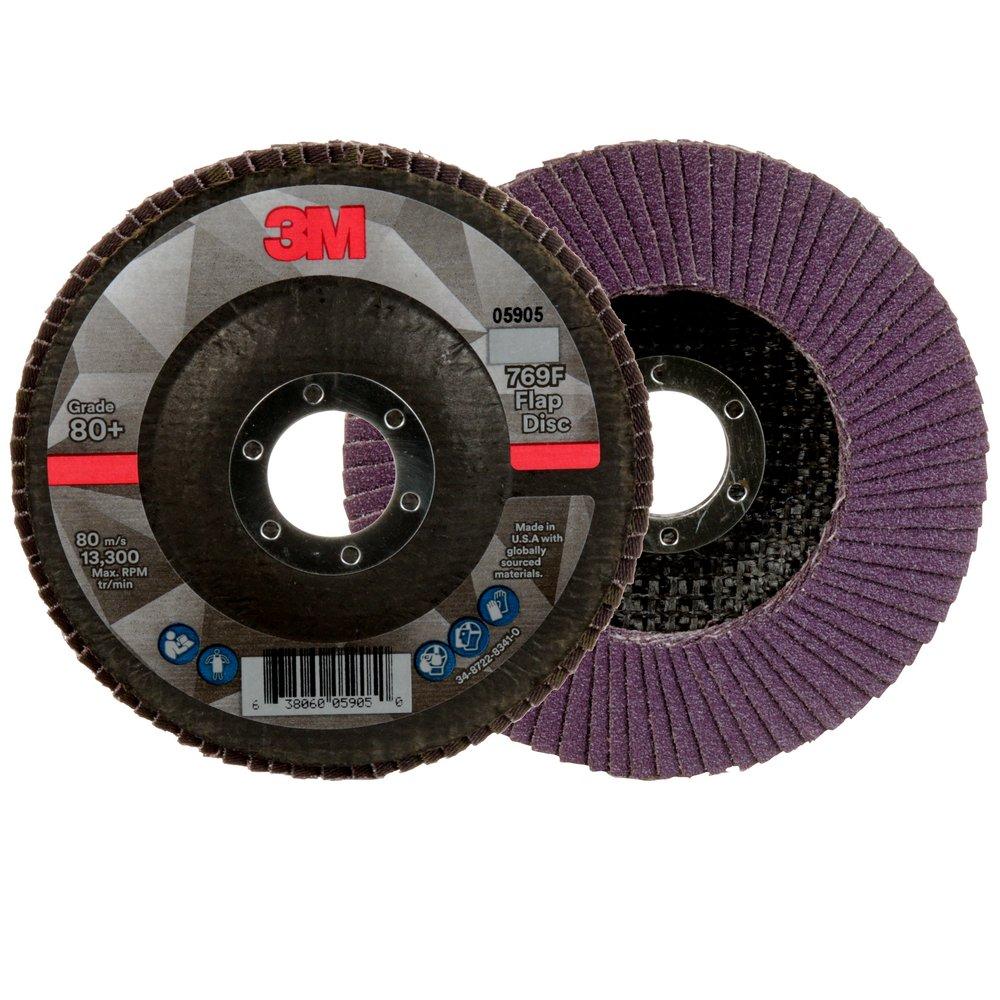 3M 7100178016 769F 4-1/2 x 7/8 in. Fiberglass Flap Disc