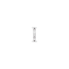 Leviton 80700-W Toggle Plastic Adapter Plate, Blank Toggle No Hole, White