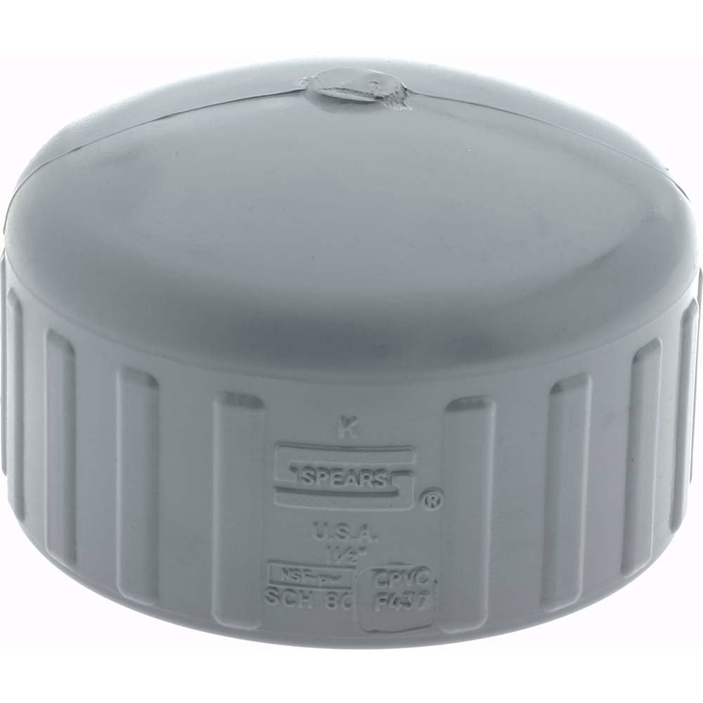 VALUE COLLECTION Value Collection 848-015C Cpvc End Cap 1.5 in Sch 80 Fipt