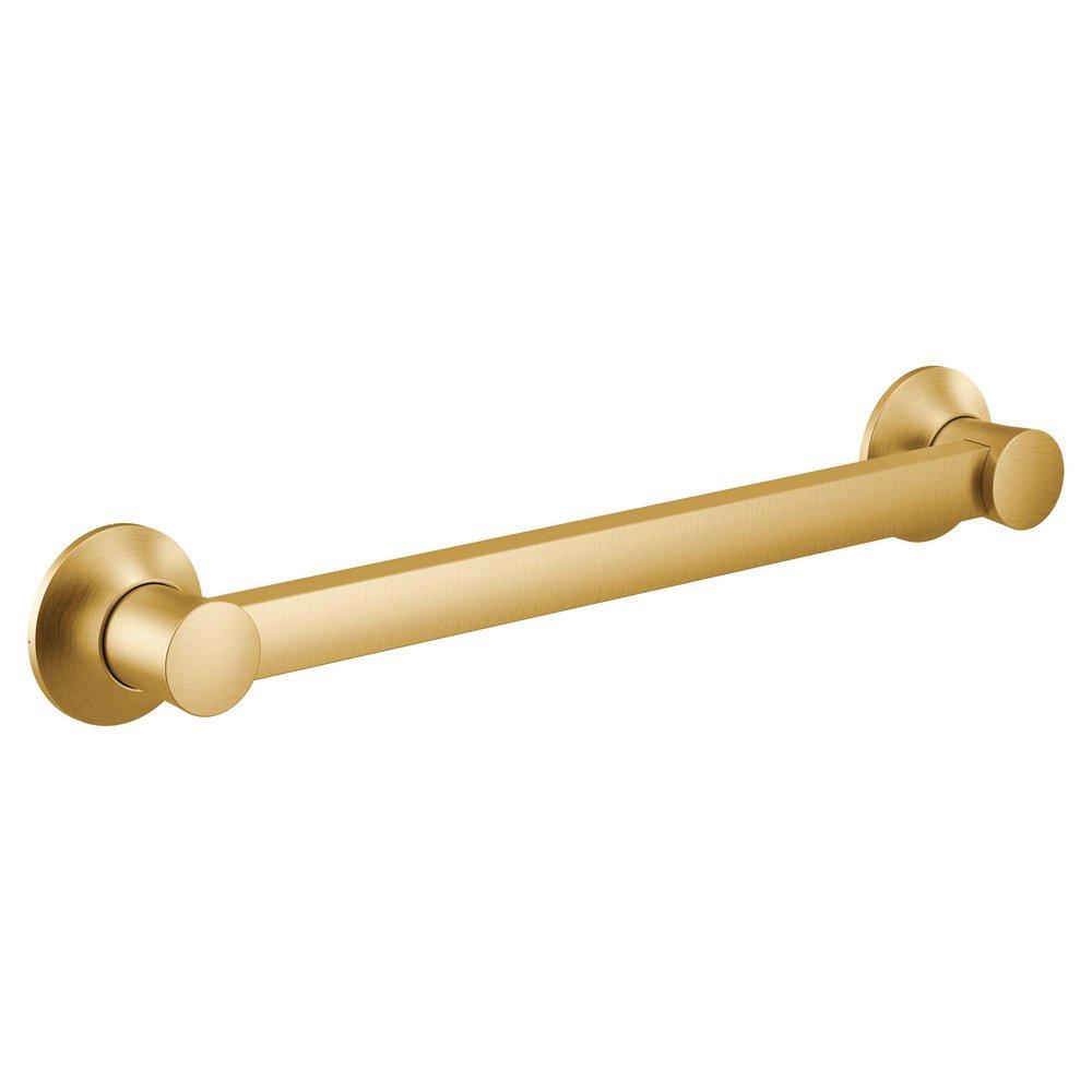 Moen YG0318BG Flara 18 in. Grab Bar in Brushed Gold