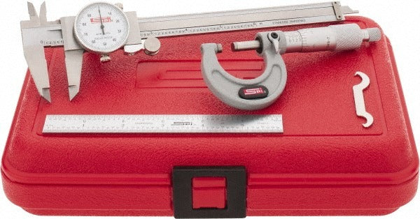 SPIROTHERM Spi 13-096-3 Machinist Measurement Kit 3 Piece