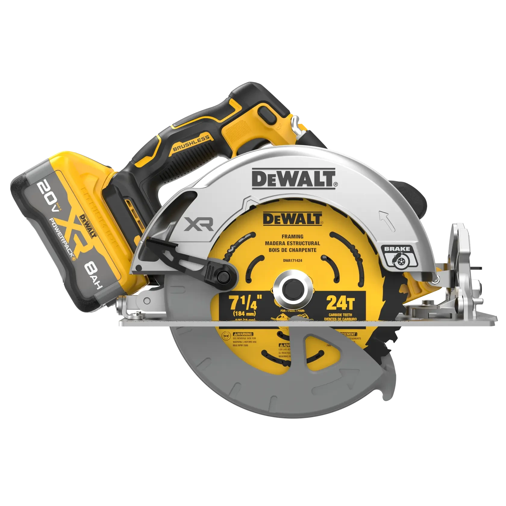 DEWALT Dewalt DCS590WW1 20V Max 7 1/4 Inch Circsaw TL Kit