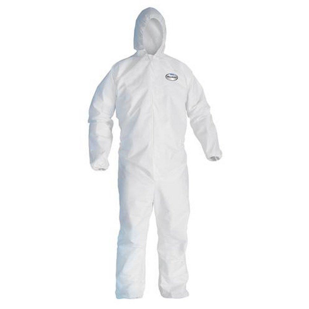 KleenGuard 49116 A20 3XL Breathable Particle Protection Coverall with Hood White