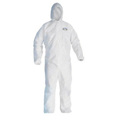 KleenGuard 49116 A20 3XL Breathable Particle Protection Coverall with Hood White