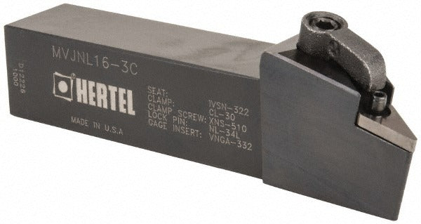 HERTEL Hertel 1000193 Lh Mvjn Indexable Turning Toolholder