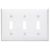 Leviton 80711-E Wallplate 3-Gang Toggle Device Mount Standard Size Replacement MPN