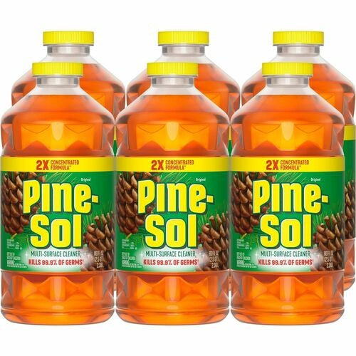 CLOROX CLO60160CT Pine-sol Multi-surface Cleaner 80 Oz 6-pack