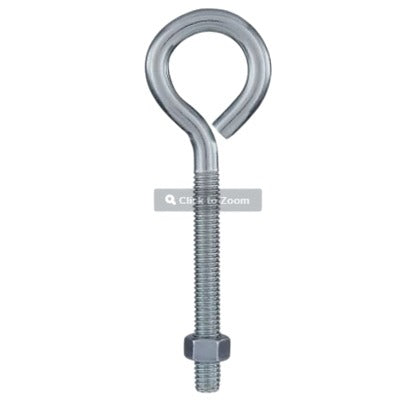 NATIONAL HARDWARE National Mfg N100-392 Eye Bolt 3/8x5 Inches with Hex Nut